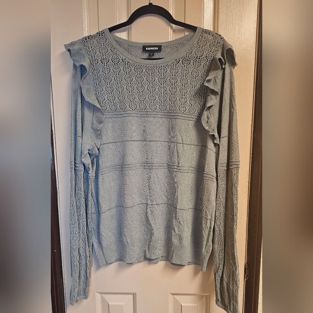 Eepress Elegant Gray Women's Sweater